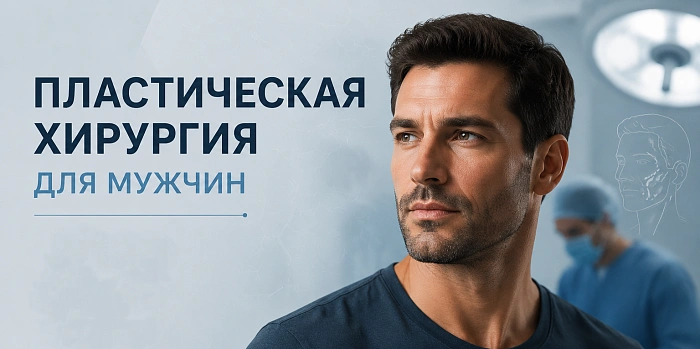 Пластические операции для мужчин. Разбираем тренды 2026 года